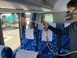 観光バス大型光触媒コーティング